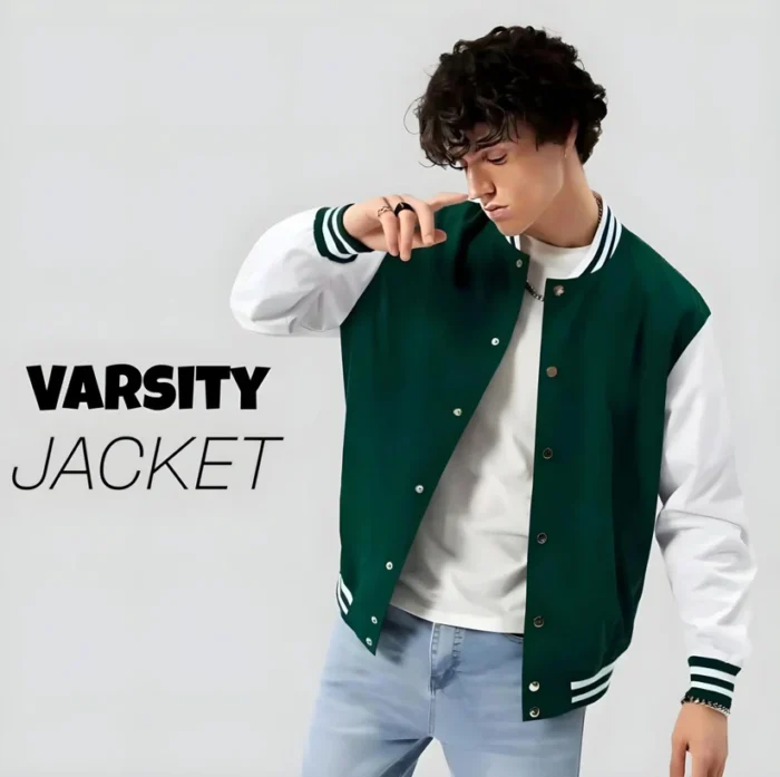 Varsity Jacket | Green - Image 2
