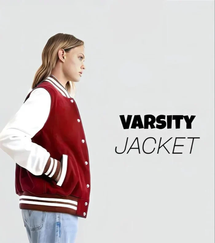 Varsity Jacket | Maroon - Image 2