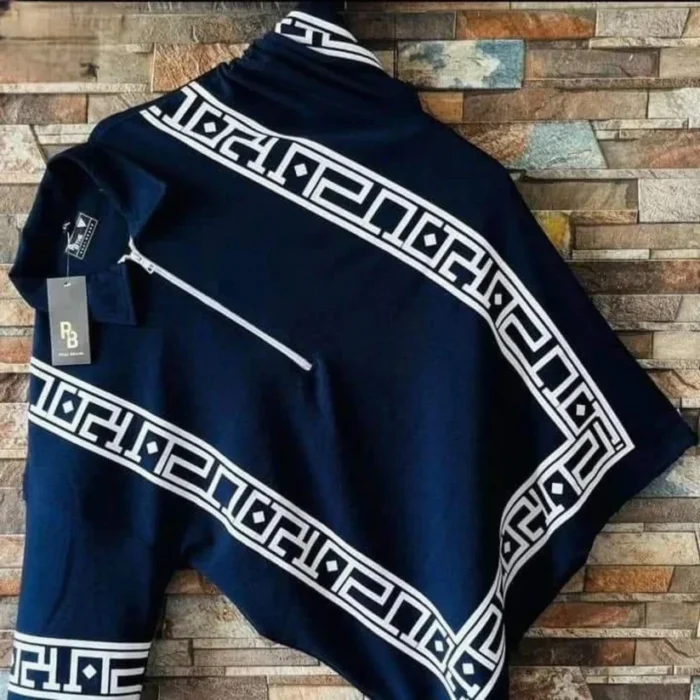Greek Zipper Polo | Navy