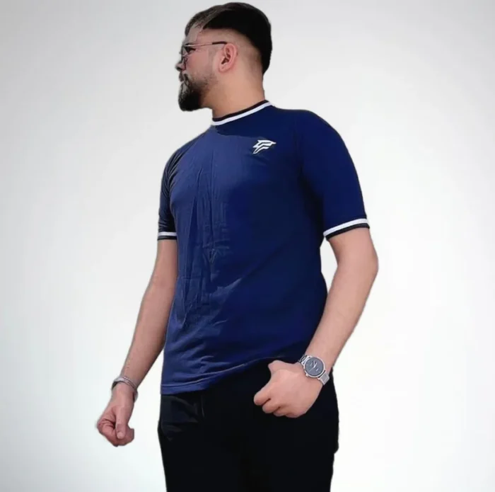 Forteez Premium Round Neck Stripped Tee - Image 3